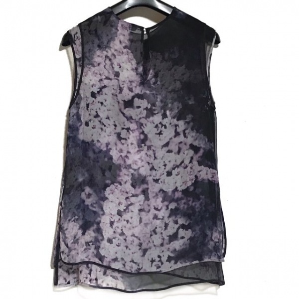 アディアム ADEAM チュニック サイズ2 M - ネイビー×ピンク×マルチ  