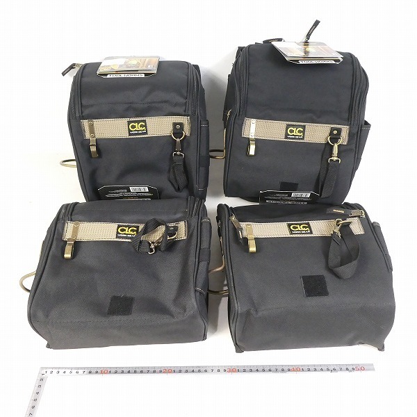 電工バッグ 4点セット CLC ツールポーチ ツールバッグ 21ポケット 320×120×380mm 工具差し 工具バッグ 腰袋 長期在庫 ■CF661s■