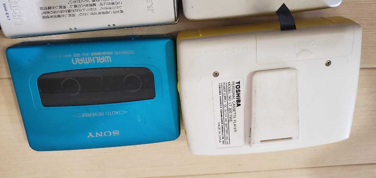 SONY SHARP パナソニック MD カセットウォークマン まとめ売り 使っ
