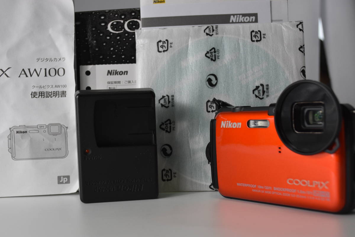 ☆美品☆Nikon ニコン CoolPix AW100 #222 AW100 COOLPIX Nikon 