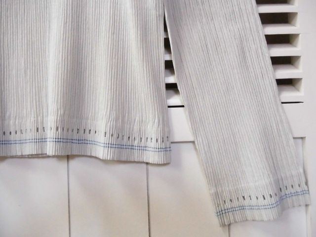 ISSEY MIYAKE/イッセイミヤケ☆プリーツ ハイネック カットワーク