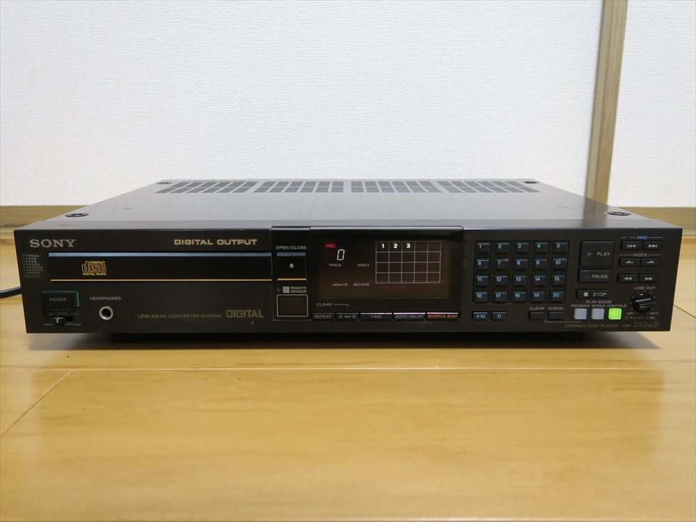 SONY CDP-553ESD CDプレーヤージャンク SONY CDP-553ESD ソニー CDプレーヤー CDプレーヤージャンク