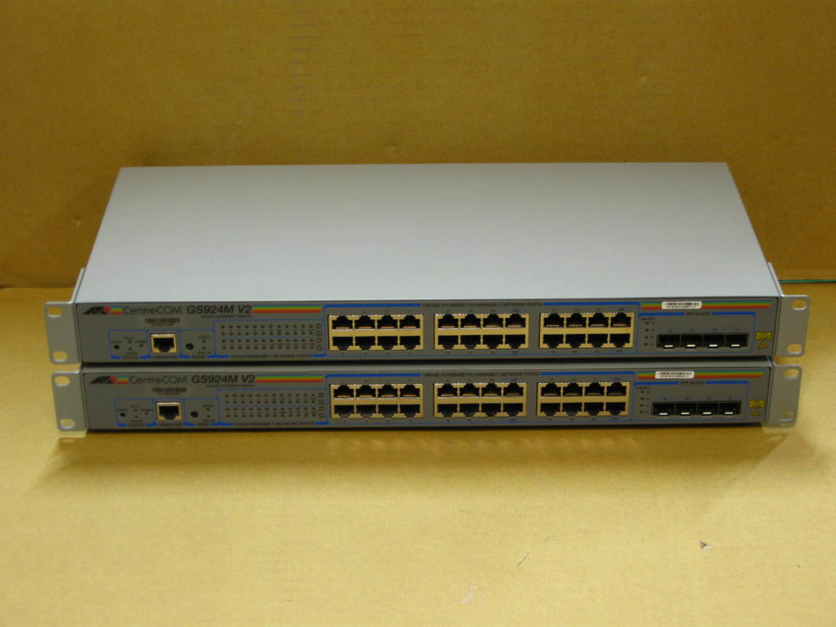 CentreCOM GS924M Allied Telesis GS900M GIGABIT ETHERNET
