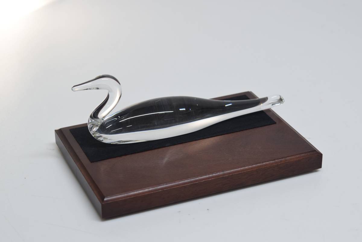 道］STEUBEN GLASS スチューベン クリスタル ガラス りんご