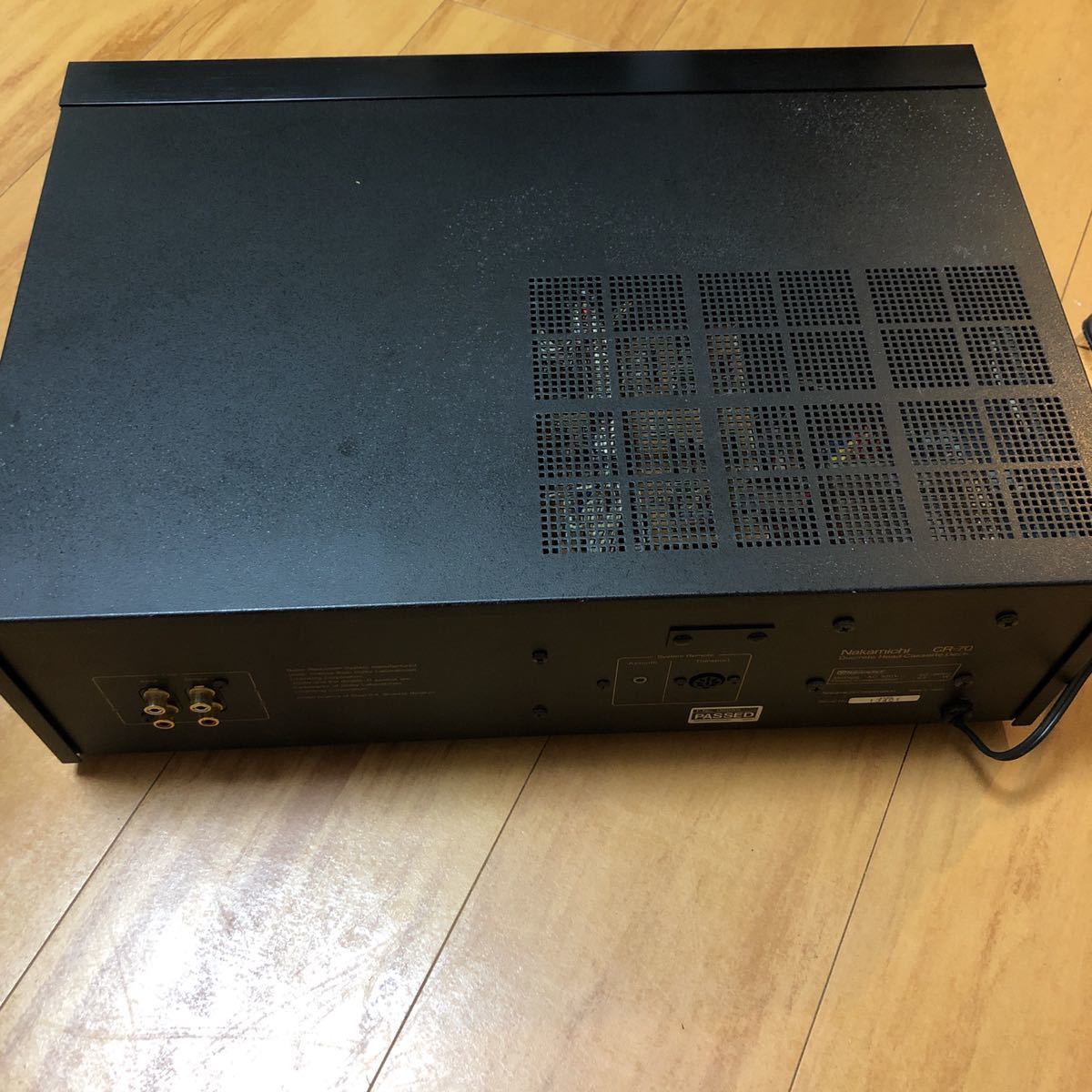 Nakamichi CR-70 CASSETTE DECK箱あり緩衝材無し Nakamichi