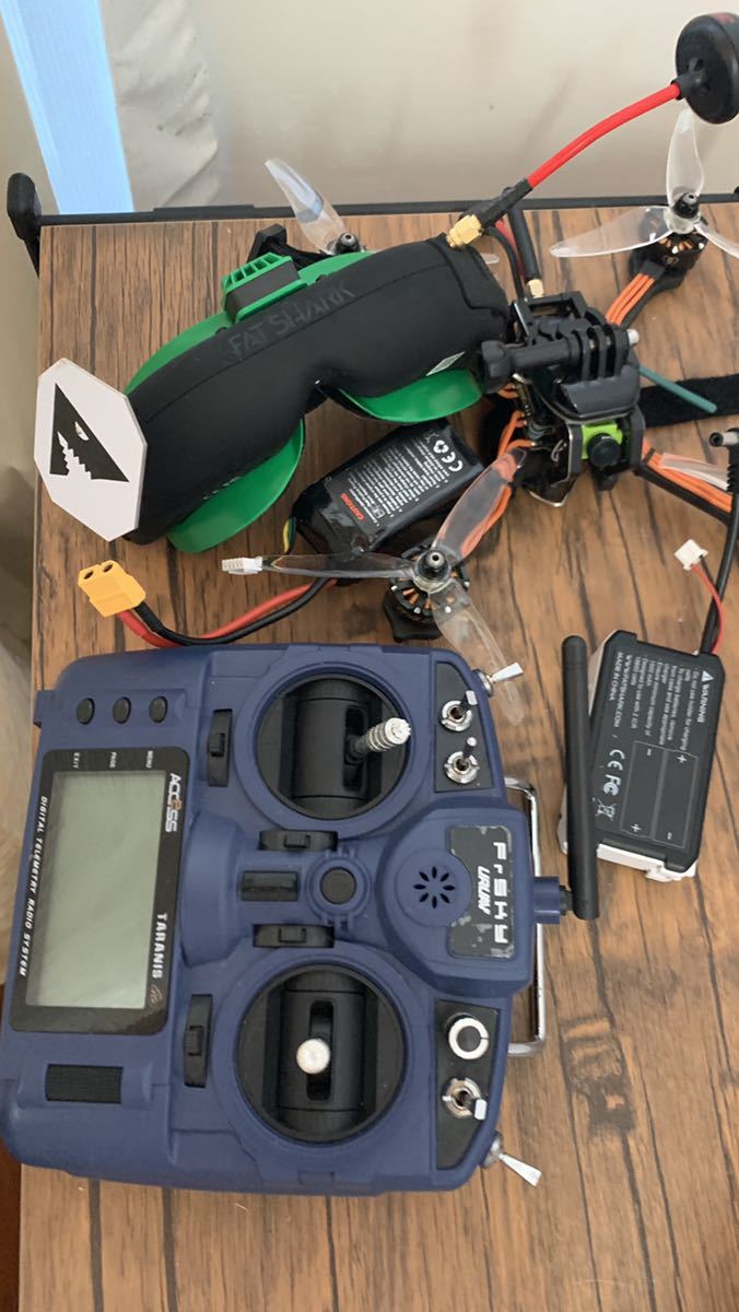 FPVドローンセット Devo 7 Fat Shark（中古） FPVドローンセット Devo
