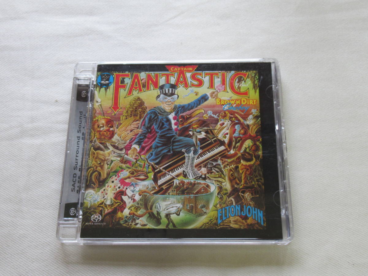  CD- M24 エルトン ジョン CAPTAIN FANTASTIC AND THE BROWN DIRT COWBOY ELTON JOHN SACD スーパーオーディオＣＤ(Elton John)｜売買されたオークション情報、yahooの商品情報をアーカイブ公開 - オークファン E
