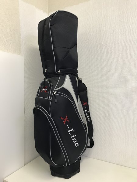 X-LINE エックスライン メンズフルセット XLJ-122 クラブ12本 キャディ