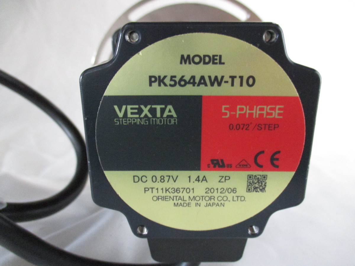 ORIENTAL MOTOR VEXTA PK564AW-T10 5-PHASE STEPPING MOTOR | eBay