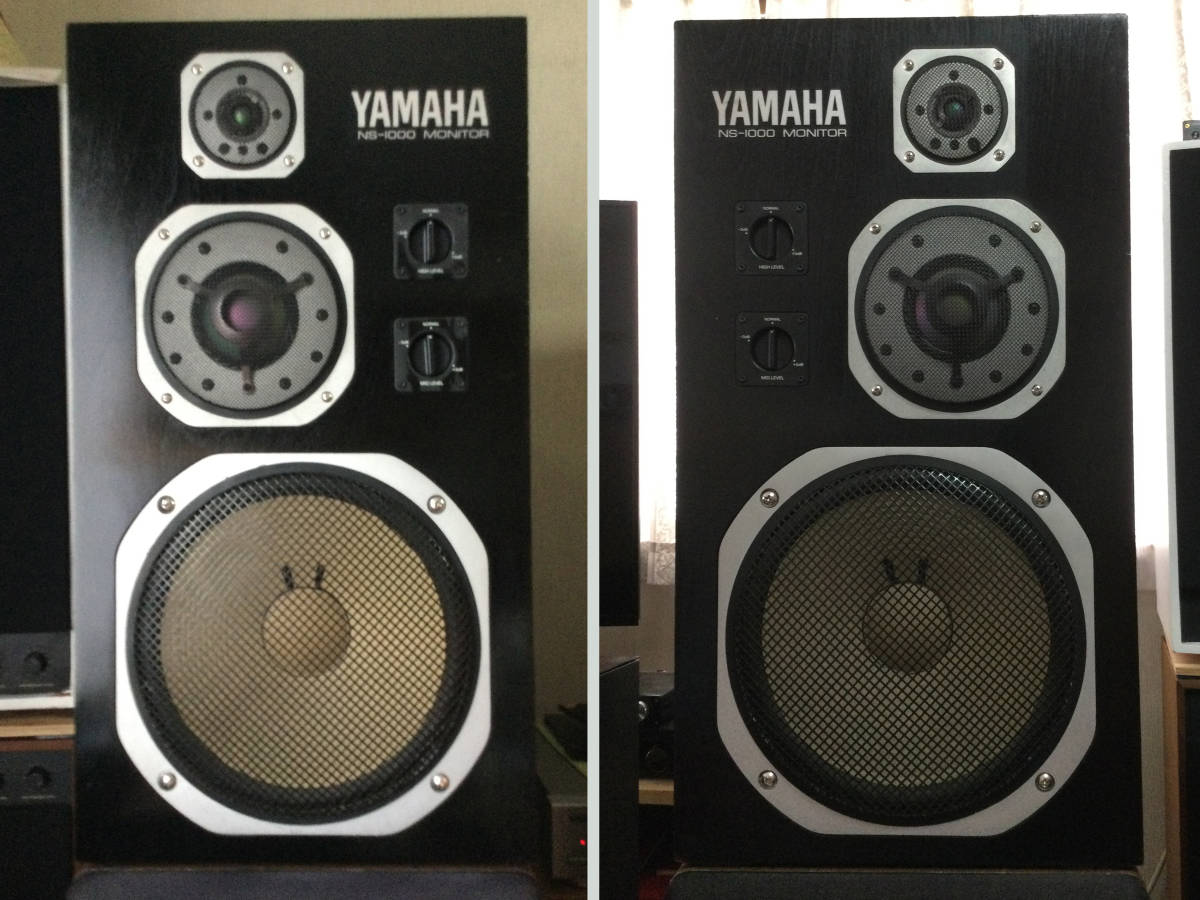YAMAHA NS-1000M　 シリアル同番　出音正常 ガリ無　引取推奨　条件付発送