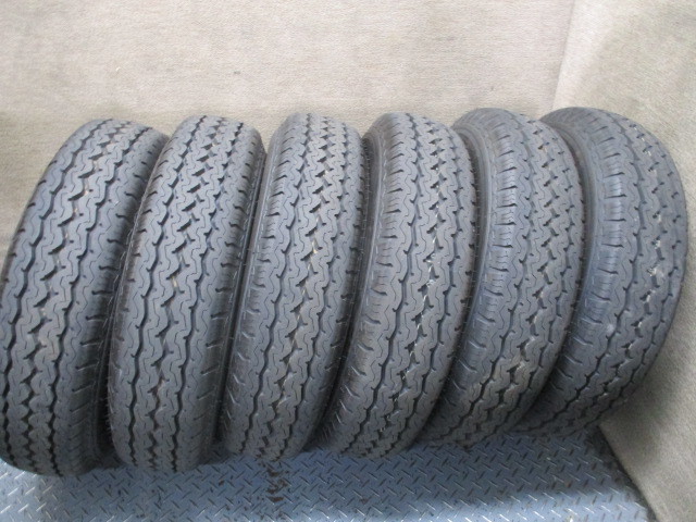 ダンロップ LT 205⁄85R16 117⁄115L 6本セット LT5 SP 新車外し SPLT5