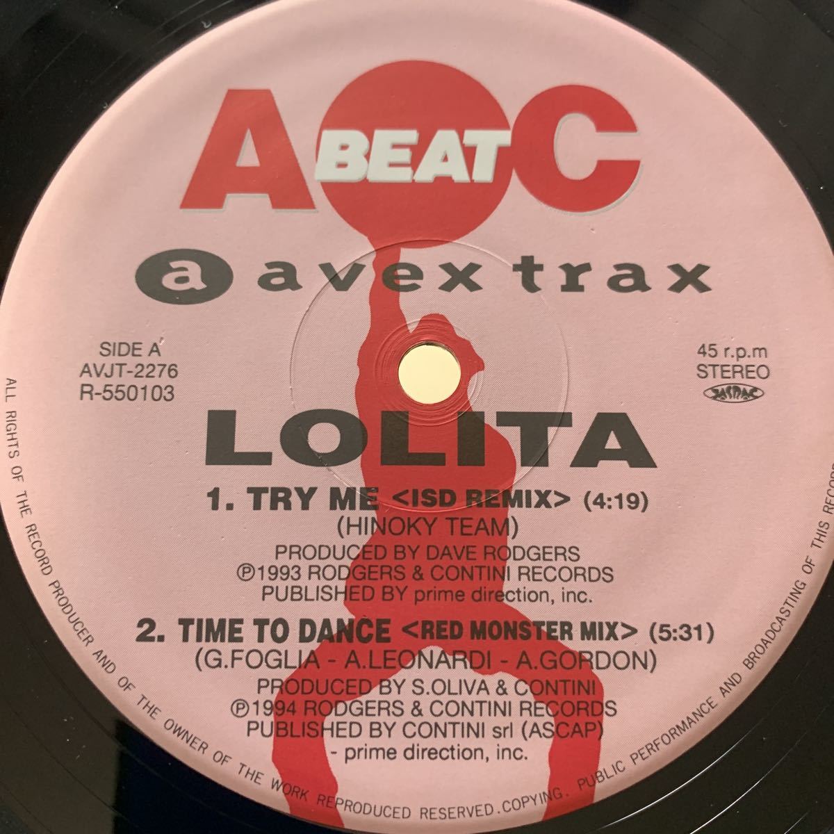 Lolita Me ⁄ Try CD LOLITA TRY ME ロリータ DANCE TO TIME Mix 