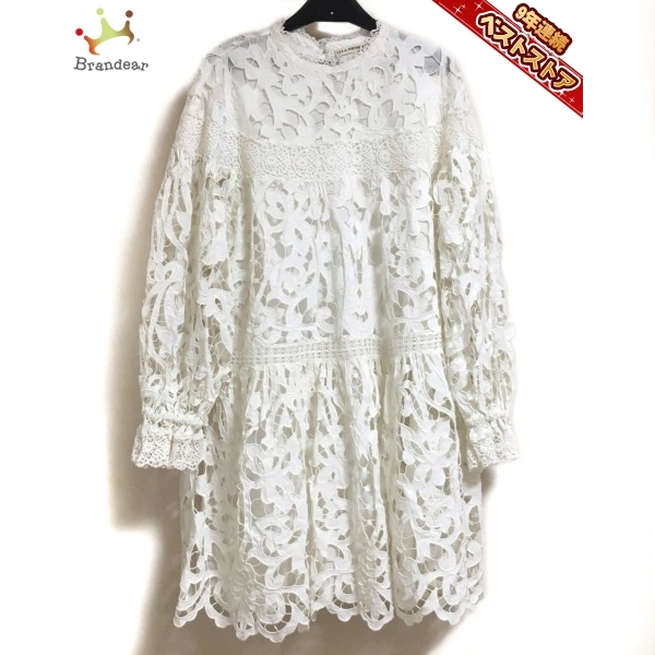 新品タグ付】ULLA JOHNSON レース ロングワンピース ダークグリーン