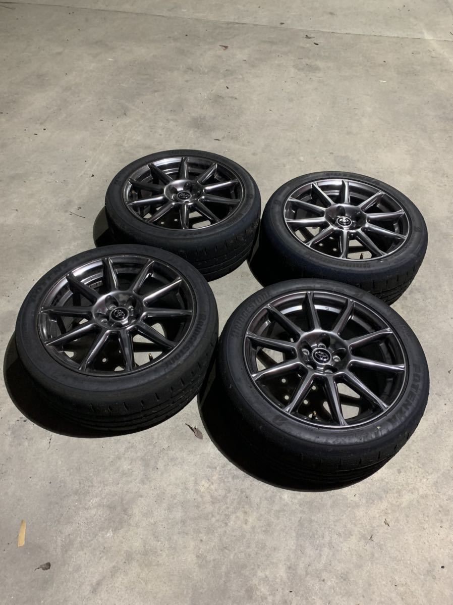 純正 TOYOTA 0 ホイール トヨタ 86⁄ZN6 純正ホイール やや傷や汚れあり ZN6