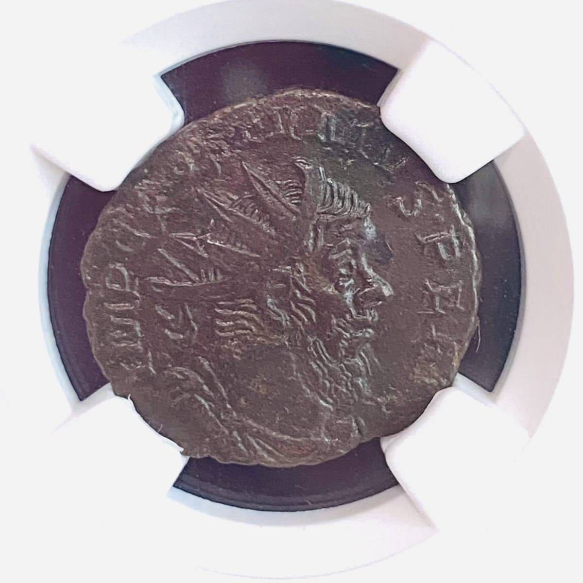 古代ローマ帝国 ガリア皇帝 ポストゥムス Yahoo!オークション ガリア