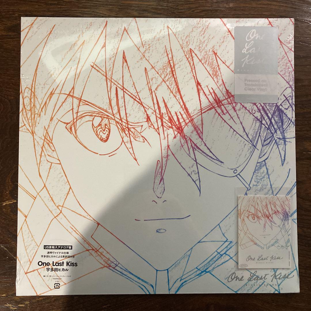 One Last Kiss (US Clear Vinyl) 完全生産限定盤 ステッカー付き 新品
