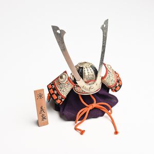 名工 甲冑師 加藤一冑 作　明智満春 兎耳の兜 名工 甲冑師 加藤一冑 作 明智満春 兎耳の兜 【公式通販】
