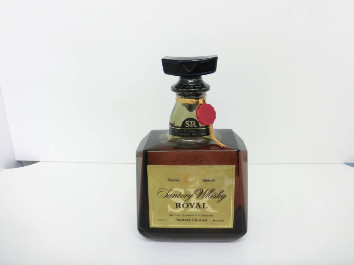 サントリー ローヤル : 43度 SUNTORY ウイスキー 食品 申歳ラベル 