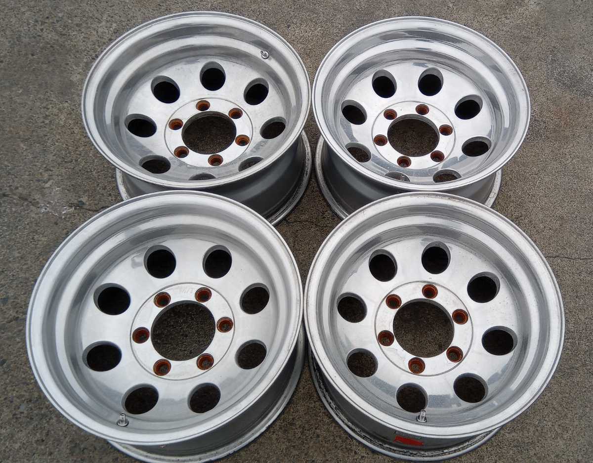 ミッキートンプソン MT-058 15X8J PCD139.7 6H ET-28 アルミホイル 