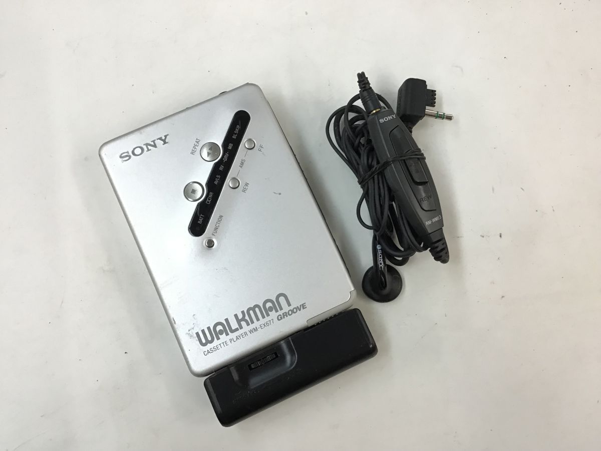 SONY WALKMAN カセットプレーヤー WM-EX677 ジャンク品 オーディオ機器