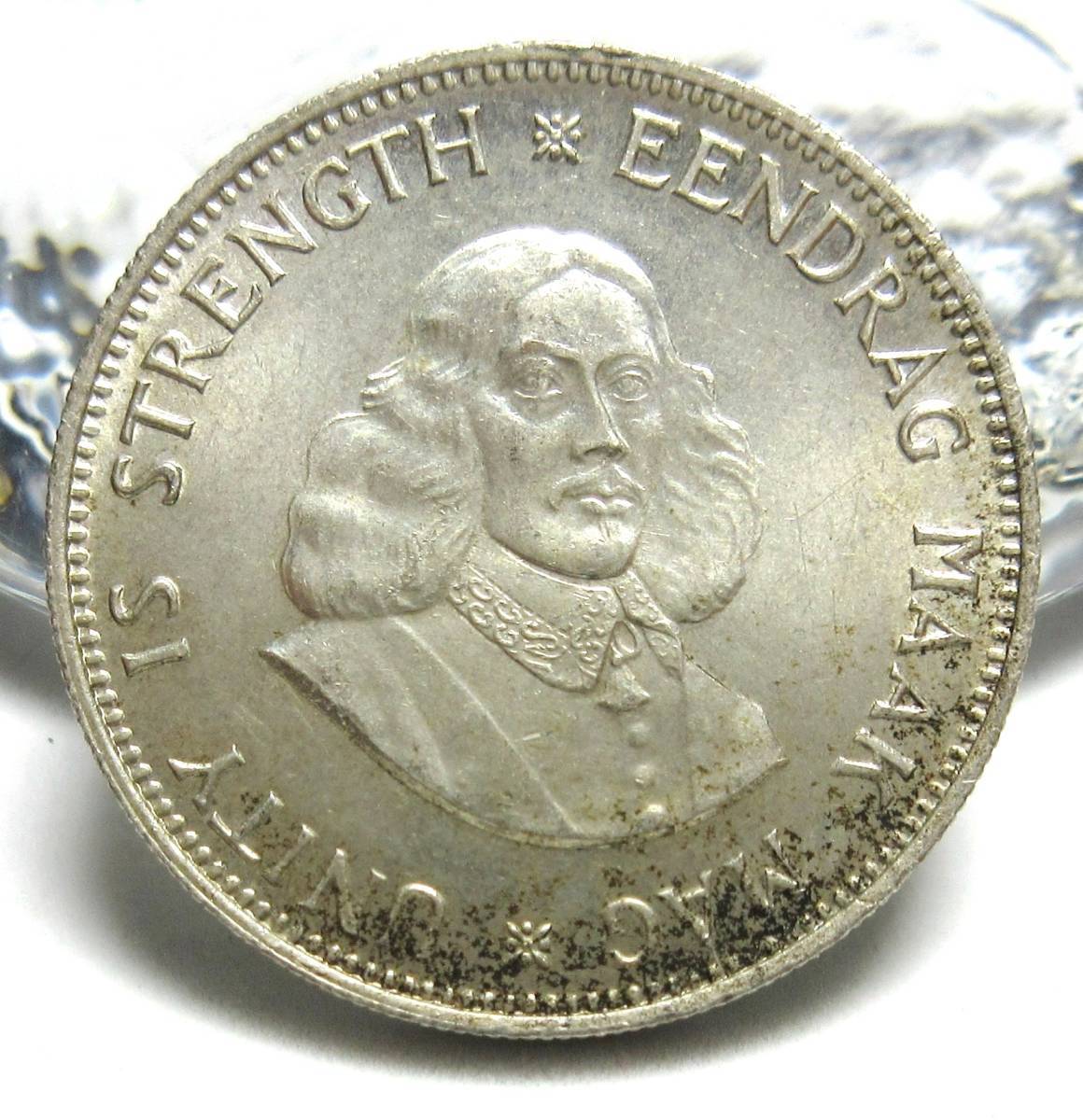 南アフリカ 20セント銀貨 1962年 28.64mm 11.26g(アフリカ)｜売買され