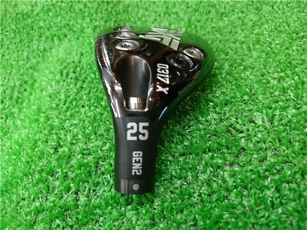 レフティ ヘッド単品 希少 PXG 0317 X GEN2 25度 ヘッドカバー