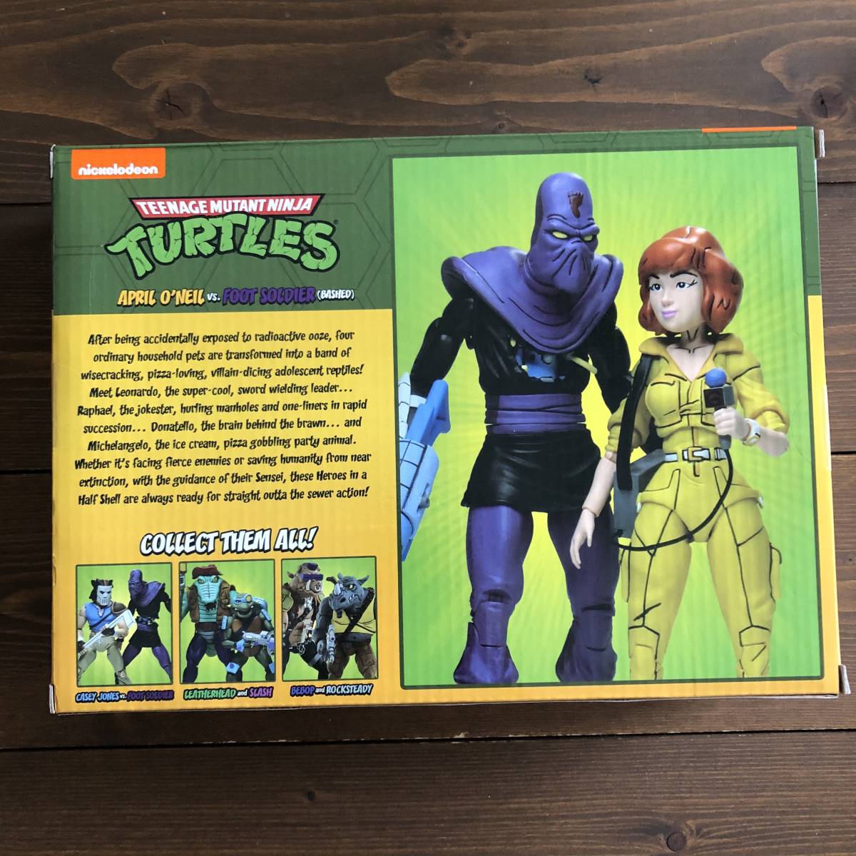 【新品】April O'neil & Foot Soldier エイプリル・オニール&フット・ソルジャー ネカ NECA TMNT ミュータントタートルズ Teenage Mutant Ninja TOYS Video O\u0027NEIL!