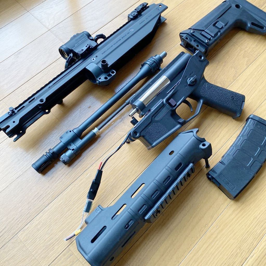 希少 MAGPUL PTS masada 5.56 CQB version acr 電動 ブラック MOSFET 