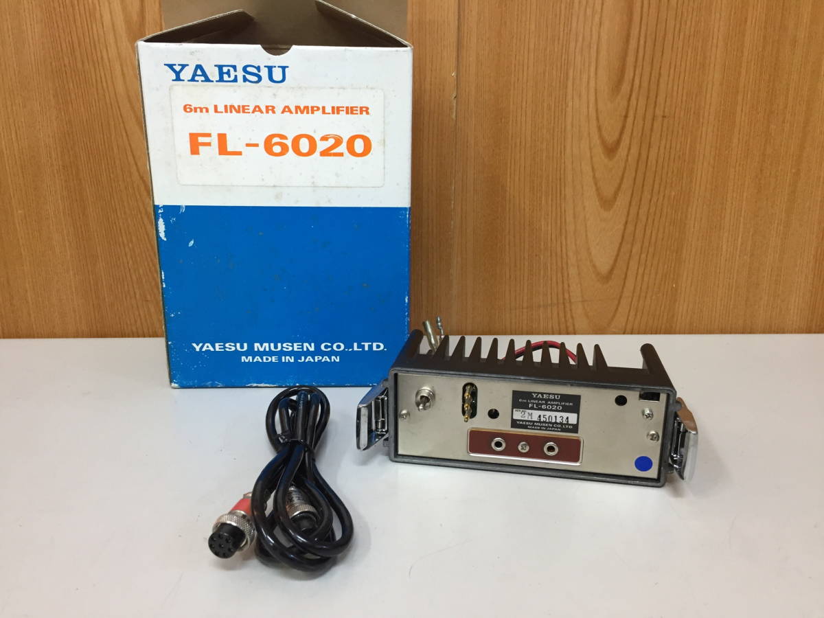 □D83 YAESU 6m LINEAR AMPLIFIER FL-6020 50