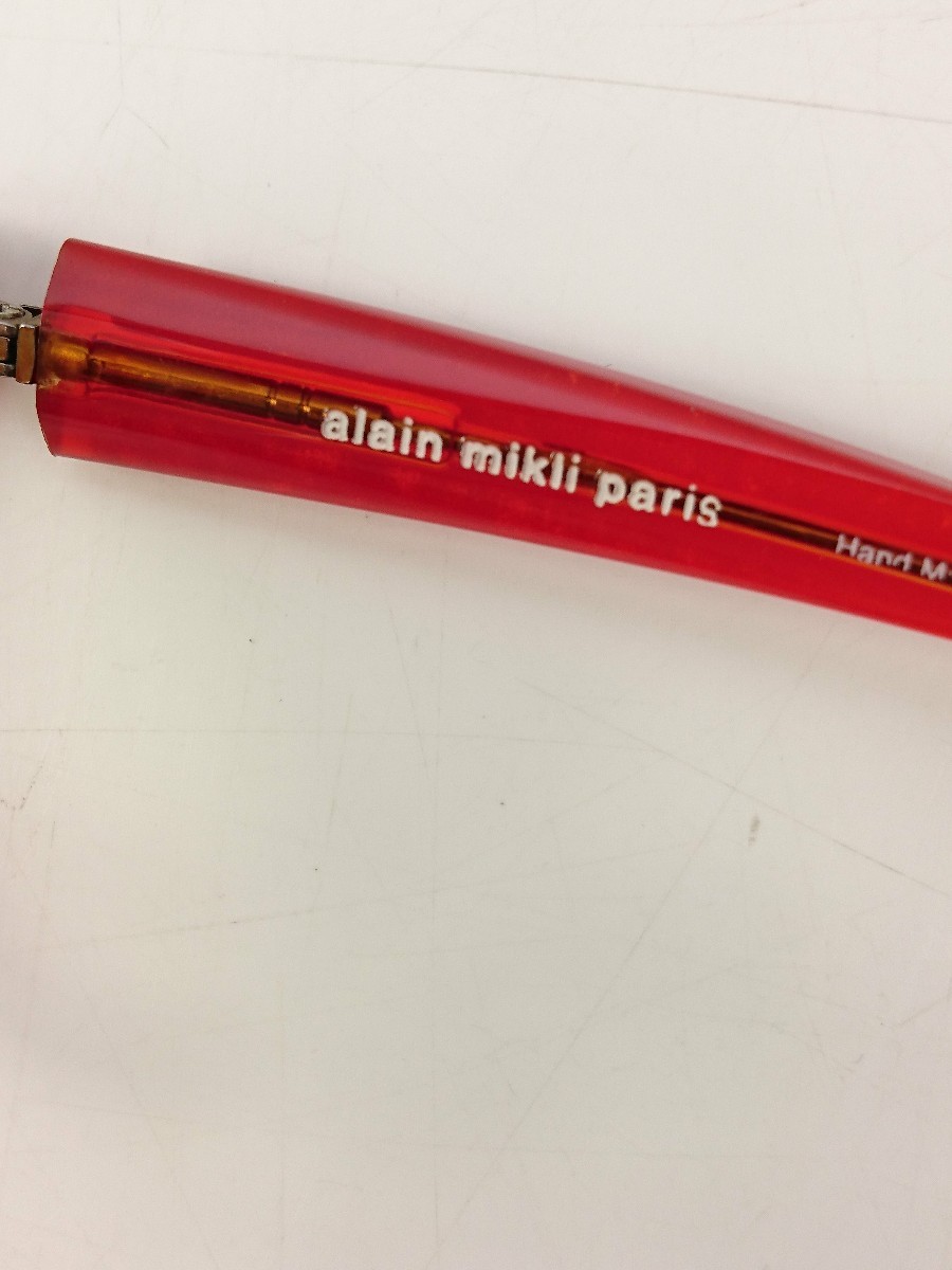 アランミクリ mikli alain AO0701 □alain 002(レッドシェル柄 alain mikli◆アランミクリ/メガネ/-/プラスチック/RED