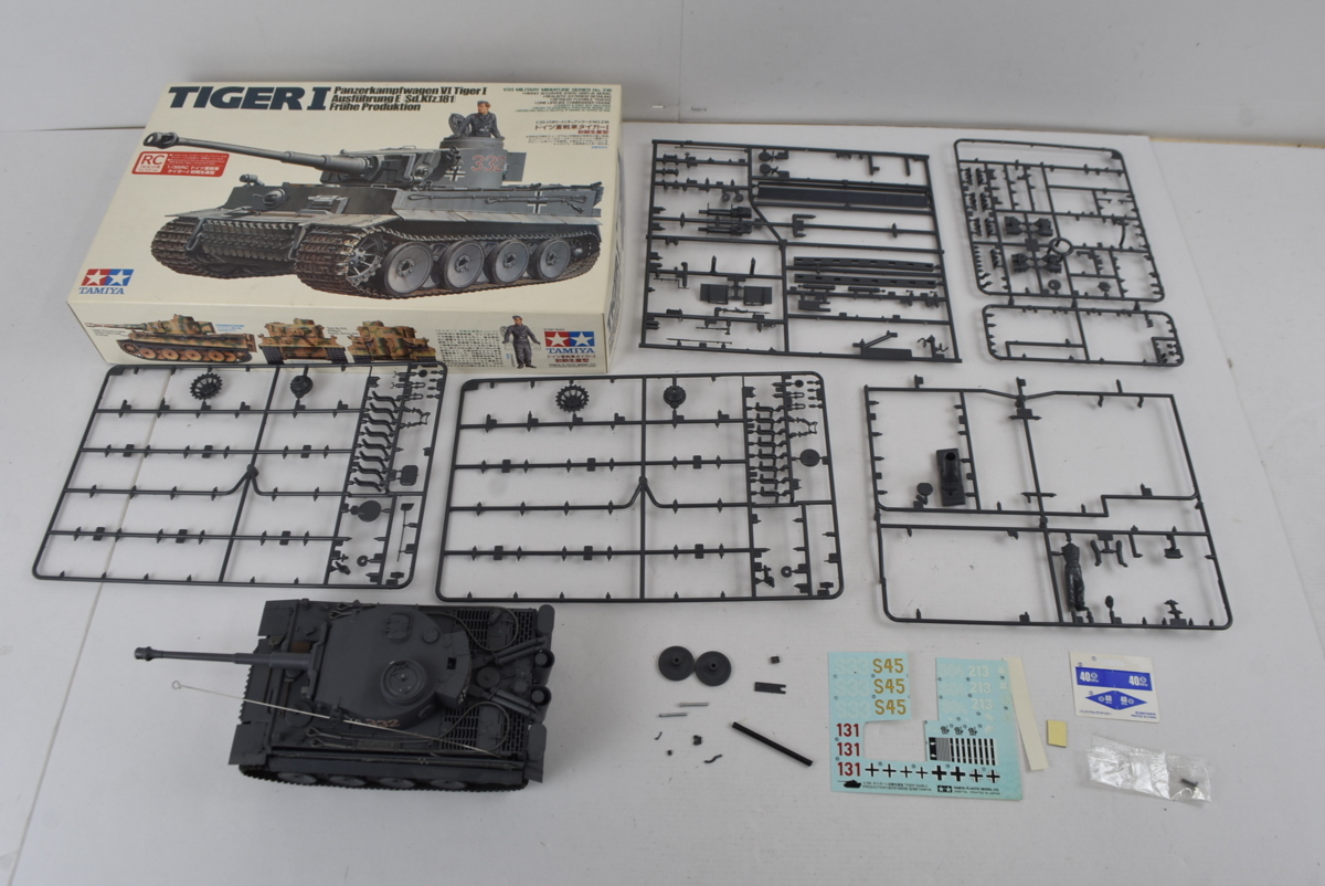 04y1514) 組立済み 戦車 プラモデル (RC含) セット [タミヤ ドイツ重