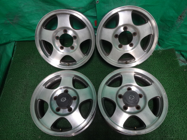 ジムニー 純正 PCD139.7 16インチ 5.5J +22 スズキ 4本 5穴 ホイール