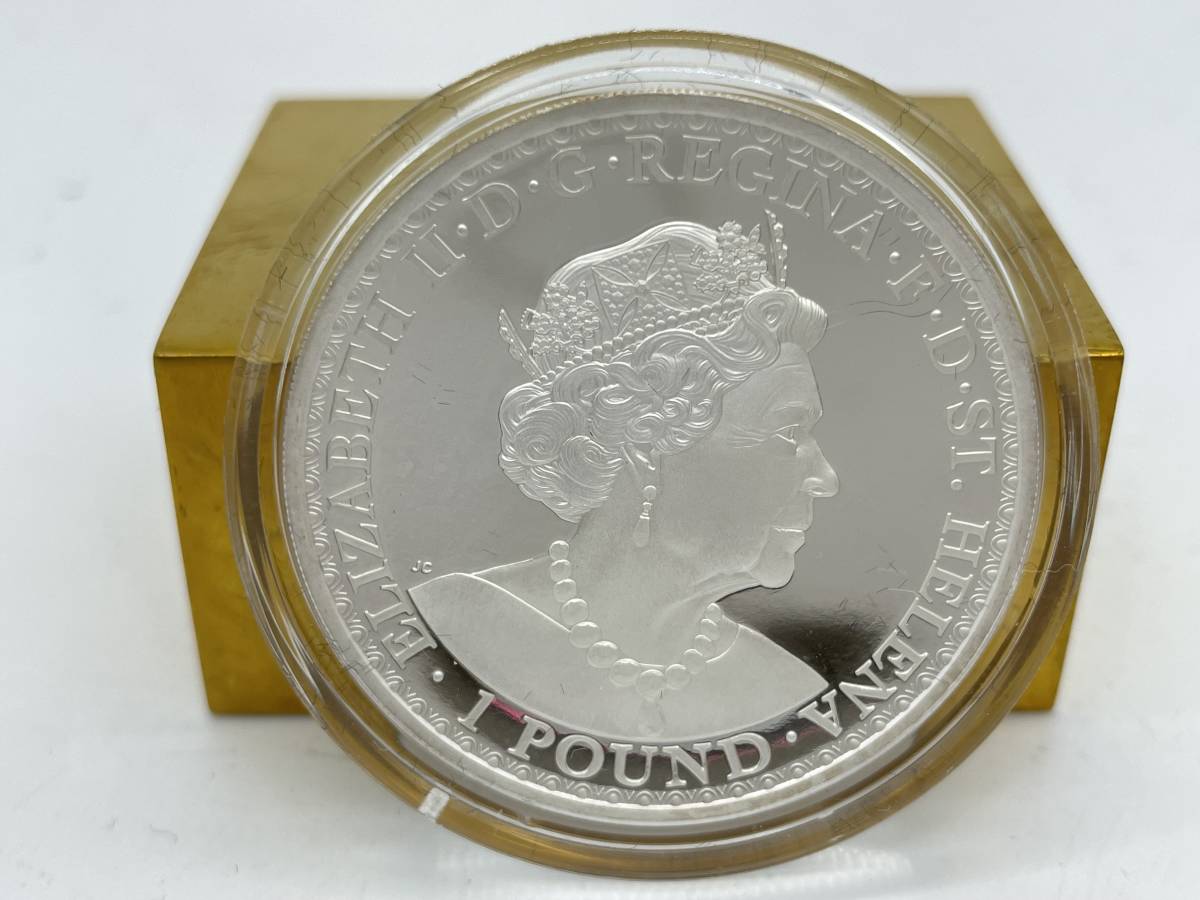 セントヘレナ 0 2020年 ウナとライオン 1オンス NGC 銀貨 £1 1oz ウナ