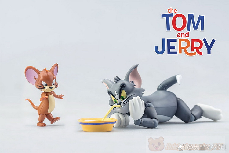 【大聖モデル】トムとジェリー TOM&JERRY (高さ14cm、6cm) 可動フィギュア 海外製 新品 トムとジェリー 一番くじ Colorful TOM\u0026JERRY トムジェリ トムとジェリー85周年記念展｜公式サイト