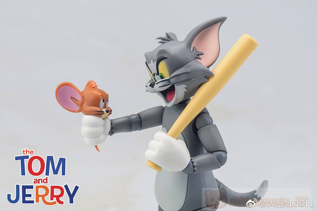 【大聖モデル】トムとジェリー TOM&JERRY (高さ14cm、6cm) 可動フィギュア 海外製 新品 トムとジェリー 一番くじ Colorful TOM\u0026JERRY トムジェリ トムとジェリー85周年記念展｜公式サイト