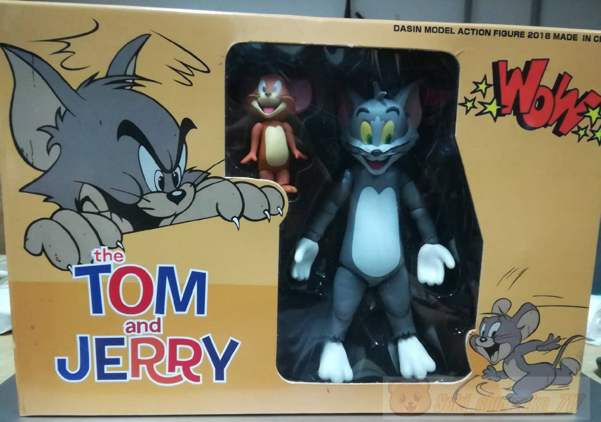 【大聖モデル】トムとジェリー TOM&JERRY (高さ14cm、6cm) 可動フィギュア 海外製 新品 トムとジェリー 一番くじ Colorful TOM\u0026JERRY トムジェリ トムとジェリー85周年記念展｜公式サイト
