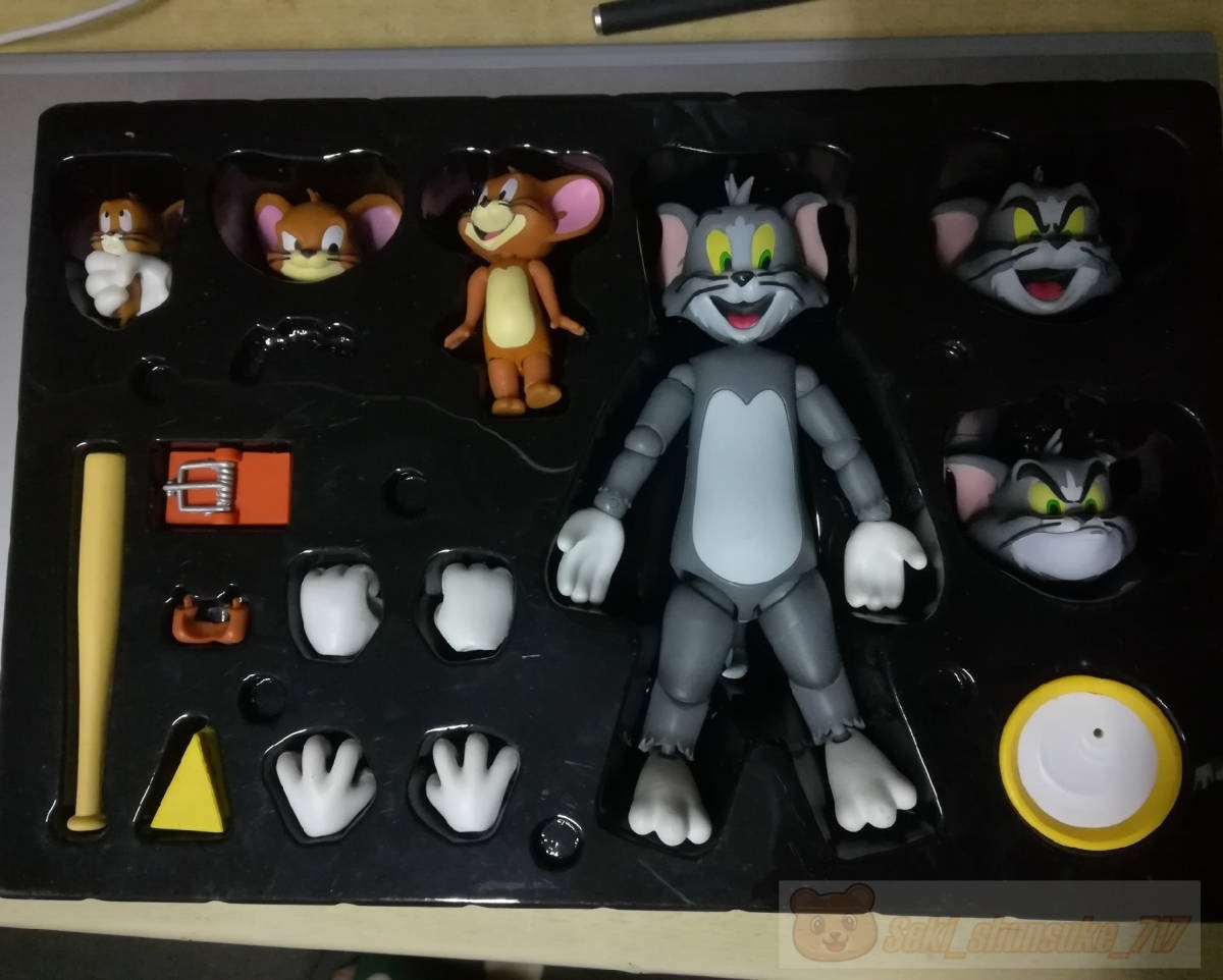 【大聖モデル】トムとジェリー TOM&JERRY (高さ14cm、6cm) 可動フィギュア 海外製 新品 トムとジェリー 一番くじ Colorful TOM\u0026JERRY トムジェリ トムとジェリー85周年記念展｜公式サイト