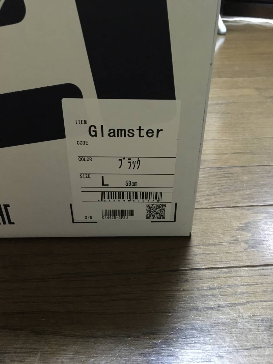 SHOEI Glamster ショーエイ　グラムスター　ブラック　サイズL 新品未使用