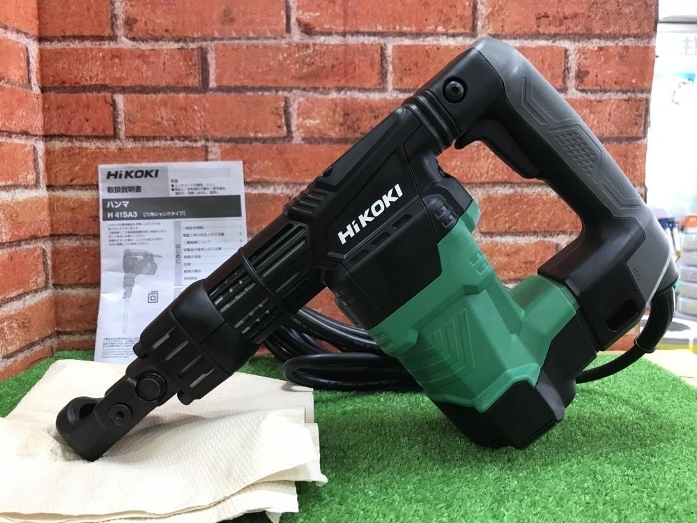  003 品 価格 HiKOKI 電動ハンマ H41SA3 N 本体のみ(ドリル、ドライバー、レンチ)｜売買されたオークション情報、yahooの商品情報をアーカイブ公開 - オークファン その他
