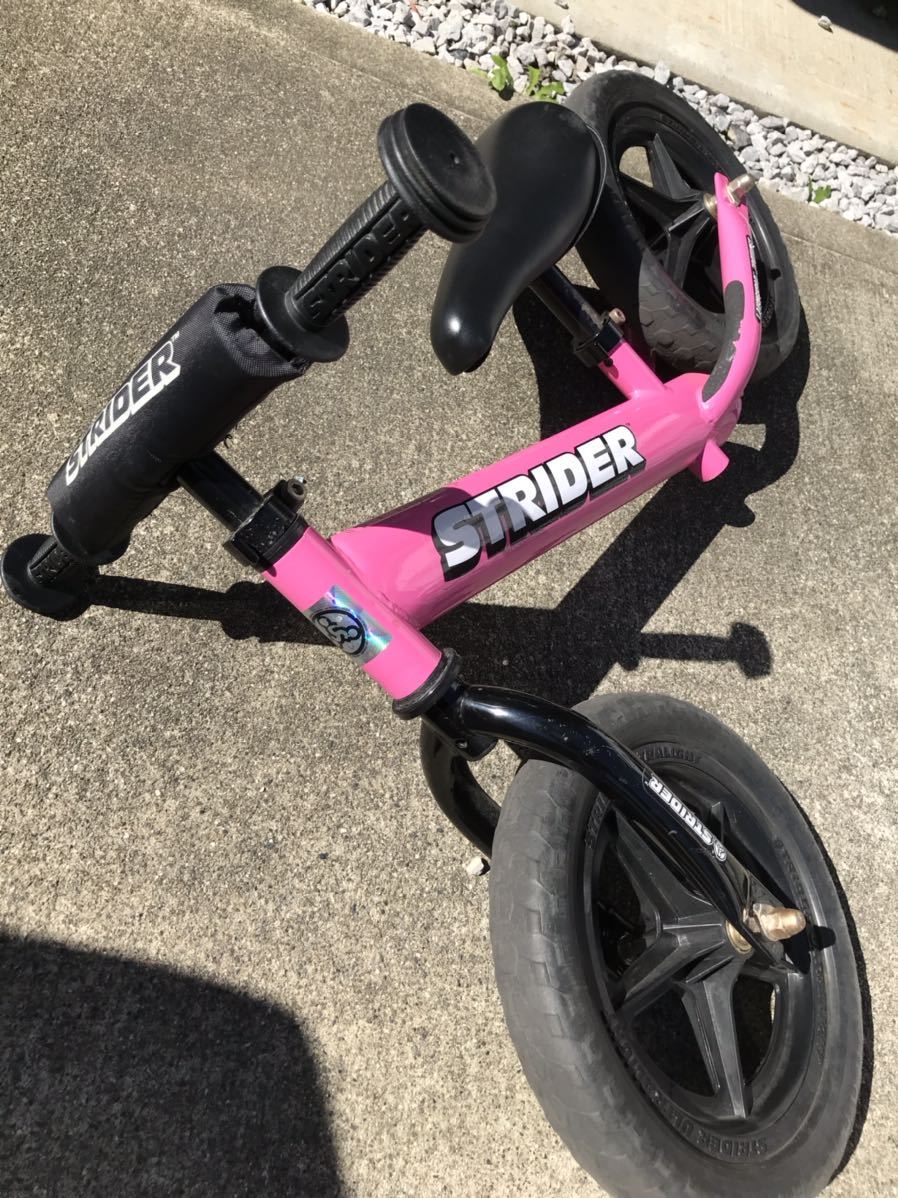 ストライダー STRIDER ピンク 箱付き STRIDER ピンク バランスバイク