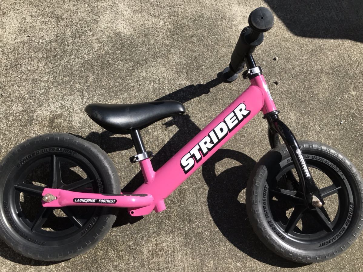 ストライダー STRIDER ピンク 箱付き STRIDER ピンク バランスバイク