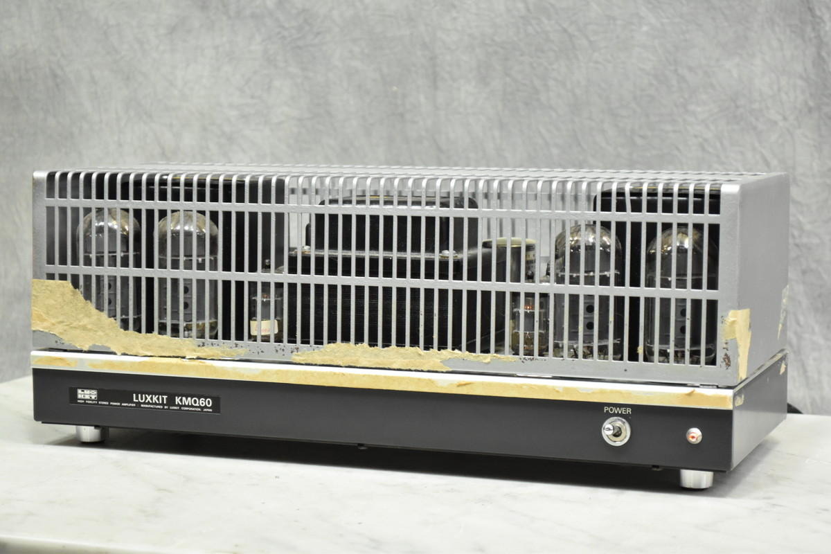 LUXMAN ラックスマン LUXKIT KMQ60 真空管/管球式ステレオパワーアンプ