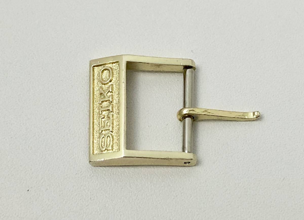 VINTAGE SEIKO BUCKLE セイコー 尾錠 15mm 金色 KS GS LM