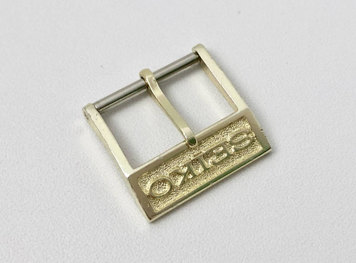 VINTAGE SEIKO BUCKLE セイコー 尾錠 15mm 金色 KS GS LM