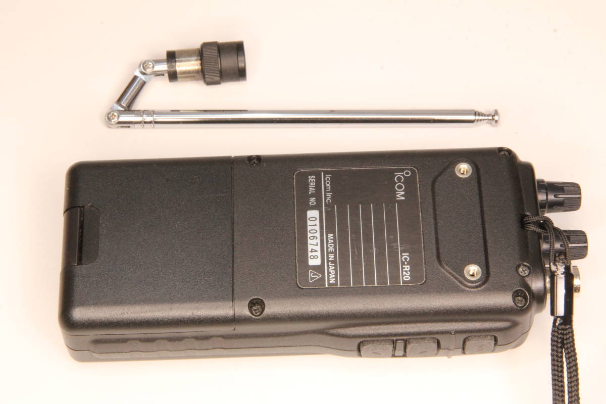 IC-R20 広帯域受信機 ICOM 広帯域ハンディレシーバー 希少ICOM - 完