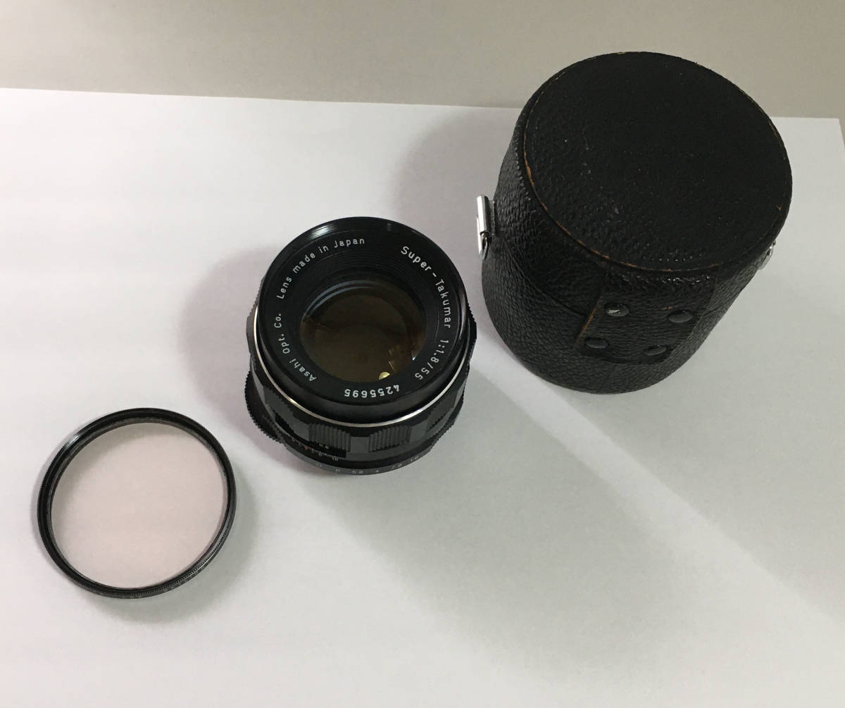 55mm Super-Takumar Pentax Asahi Super Takumar 1:1.8⁄55 Lens f⁄1.8 