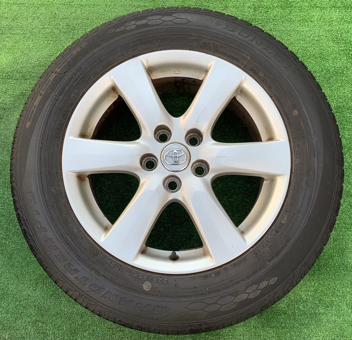 トヨタ純正 225⁄65R17 タイヤホイールセット 公式 ストア
