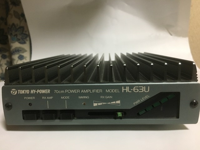 TOKYO HY-POWER 東京ハイパワー HL－63U 430MHz 【公式通販】
