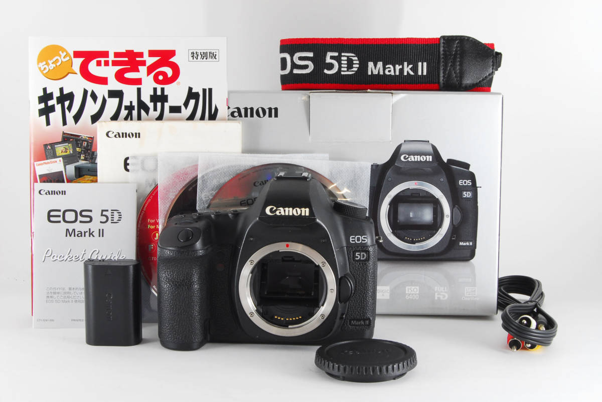 Canon キヤノン EOS 5D Mark II ボディ 元箱付き☆S52 Canon キヤノン EOS 5D Mark II ボディ 元箱付き☆S52