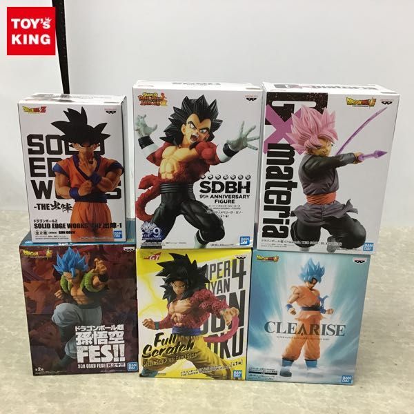 1円〜 SOLID EDGE ドラゴンボールZ 未開封含 未開封 WORKS THE出陣 超